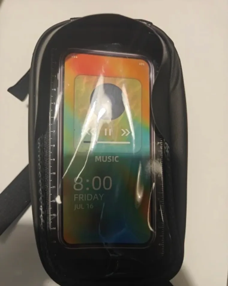 Ridgeline Pilot — Top Tube Phone Bag photographed by a verified buyer